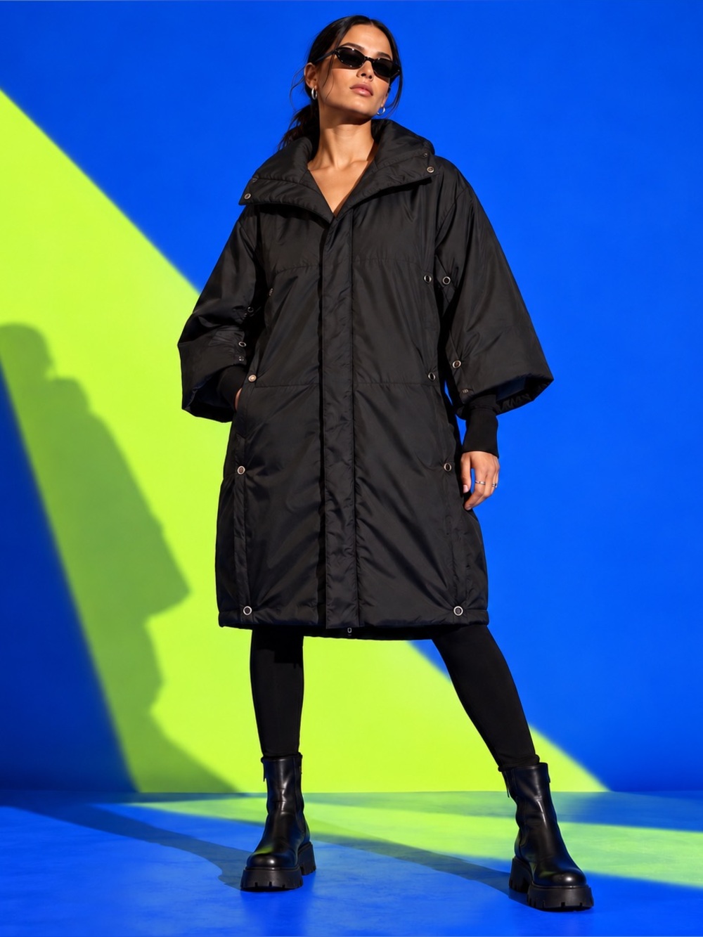 Houdini The Cloud Black Convertible Insulated Coat| Size S